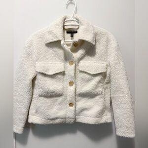 Banana Republic Sherpa Trucker Jacket